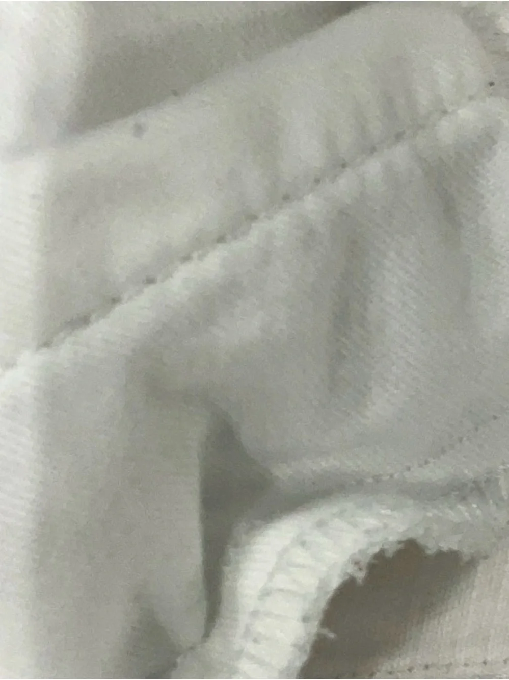 Ralph Lauren White Denim Cutoff Shorts with Frayed Hem